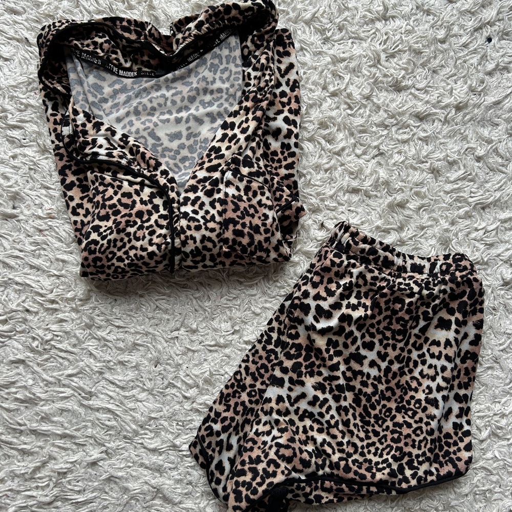 Steve Madden Animal Print Women's Pajama Set
